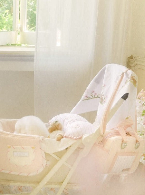 house front pillow (pink)