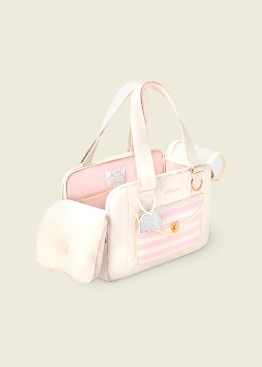 haus ballon bag set (pink)