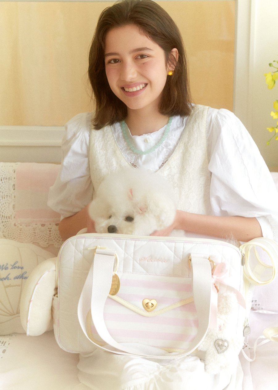 haus ballon bag set (pink)