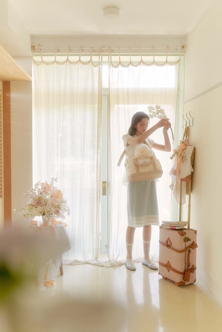 【再入荷】Heart Verubag • 2 way (Beige)