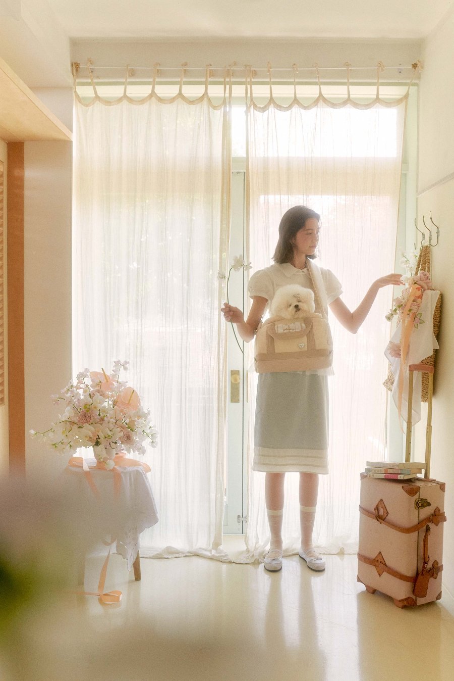 【再入荷】Heart Verubag • 2 way (Beige)