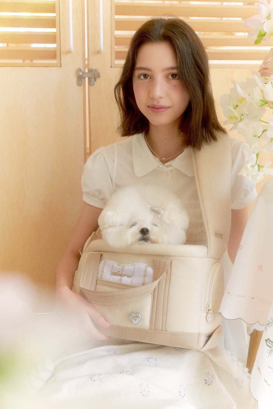 【再入荷】Heart Verubag • 2 way (Beige)