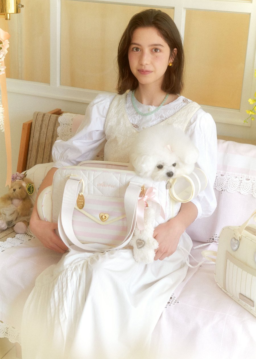 haus ballon bag set (pink)
