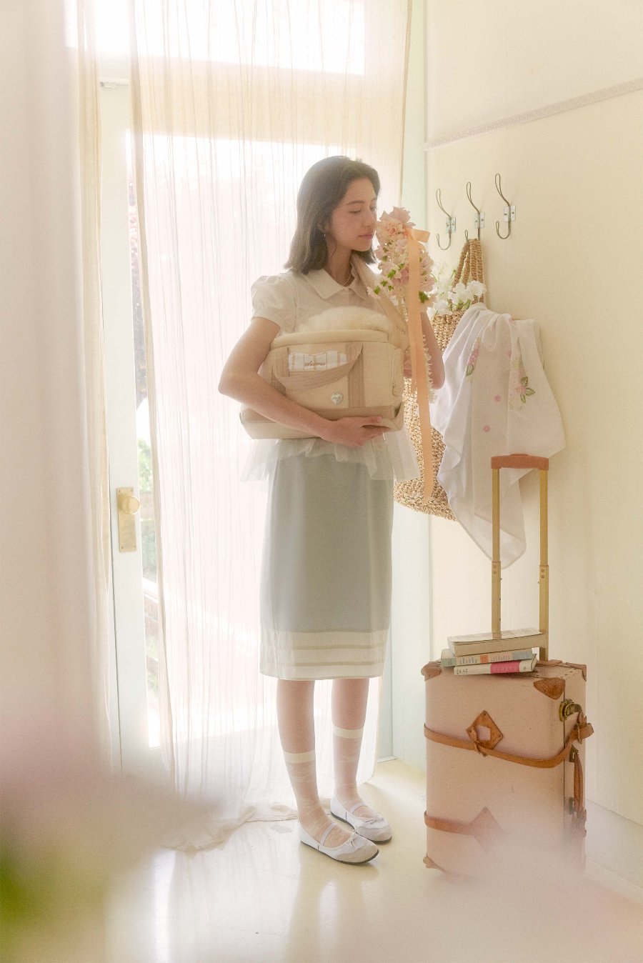 【再入荷】Heart Verubag • 2 way (Beige)