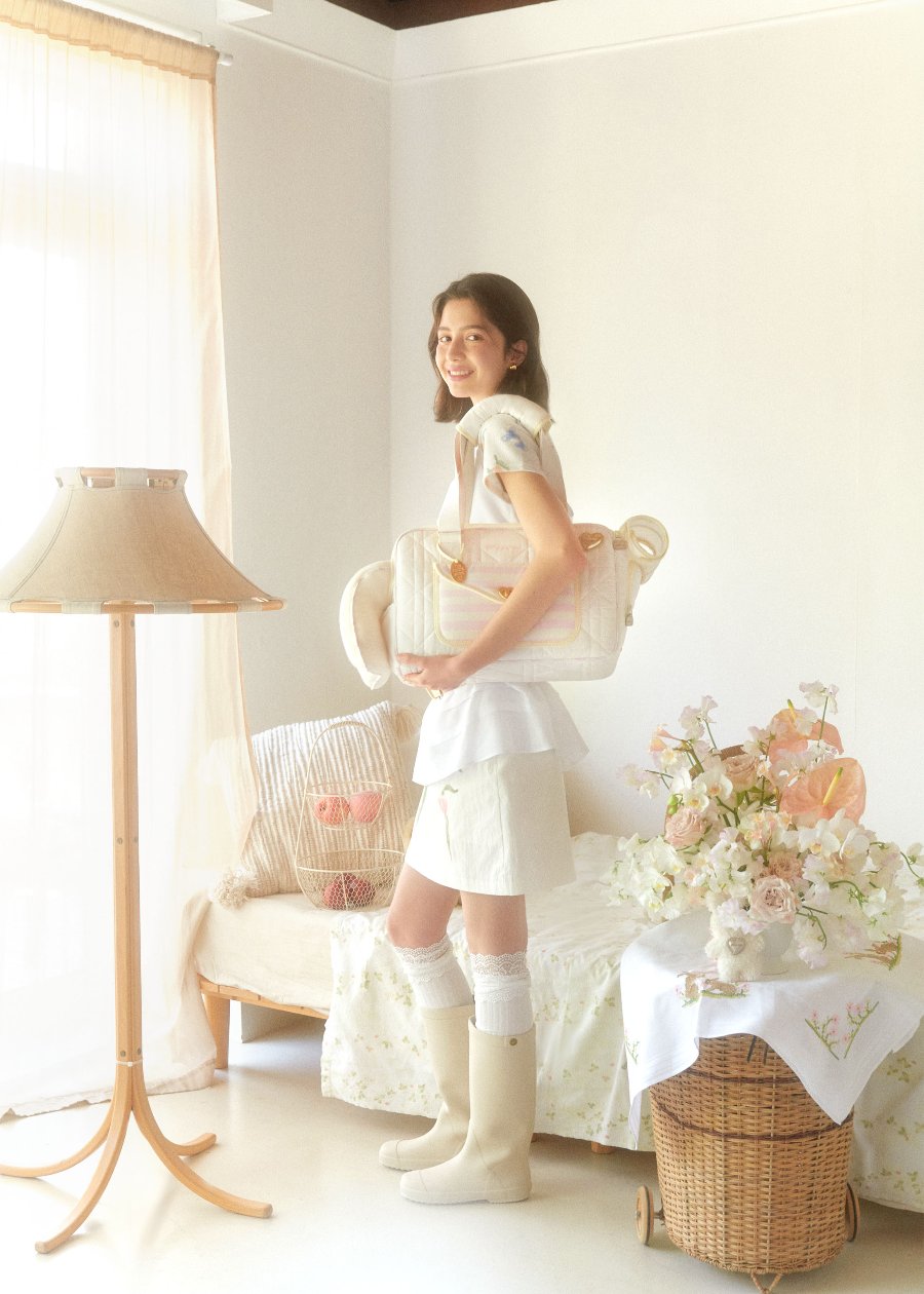 haus ballon bag set (pink)