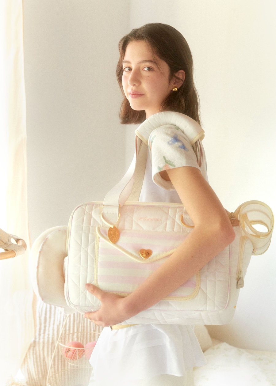 haus ballon bag set (pink)