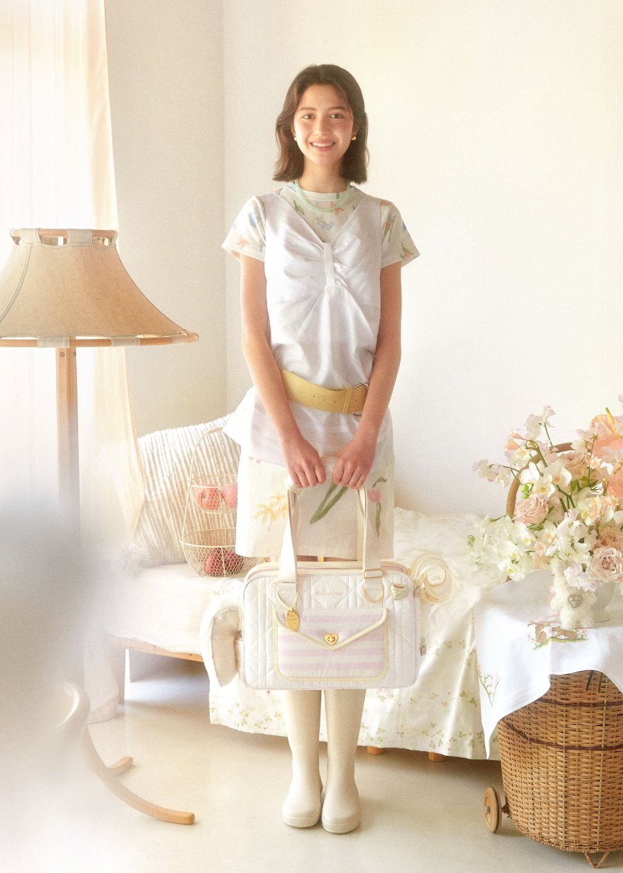 haus ballon bag set (pink)