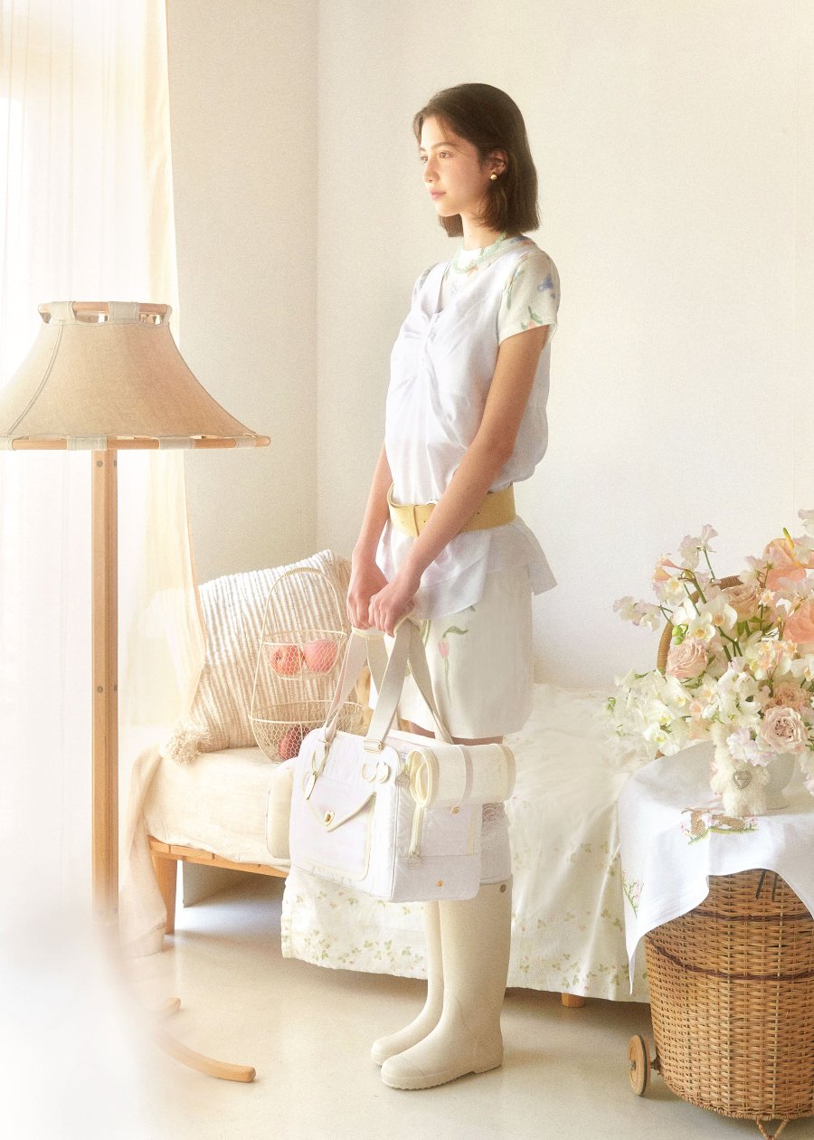 haus ballon bag set (pink)