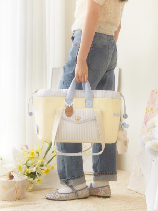 Letter bag set (yellow blue)