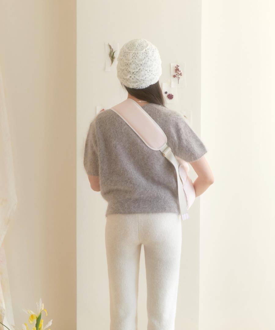 Soft Valentine bag (Milk pink)