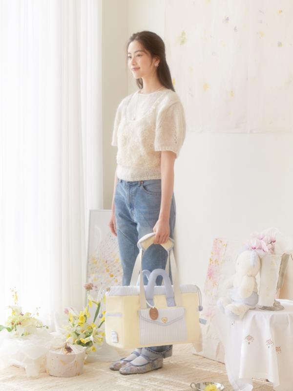 Letter bag set (yellow blue)