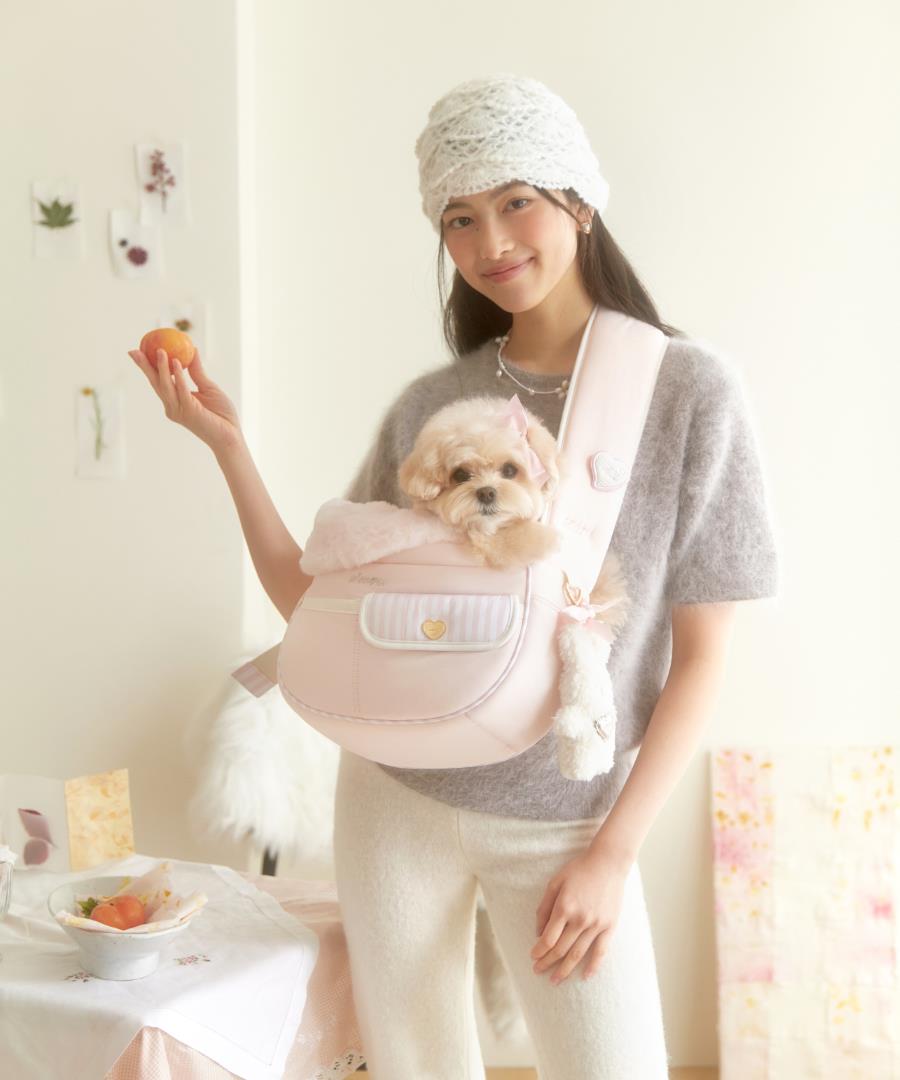 Soft Valentine bag (Milk pink)