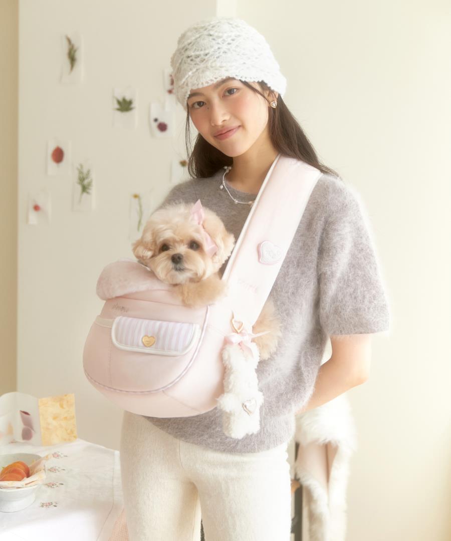 Soft Valentine bag (Milk pink)