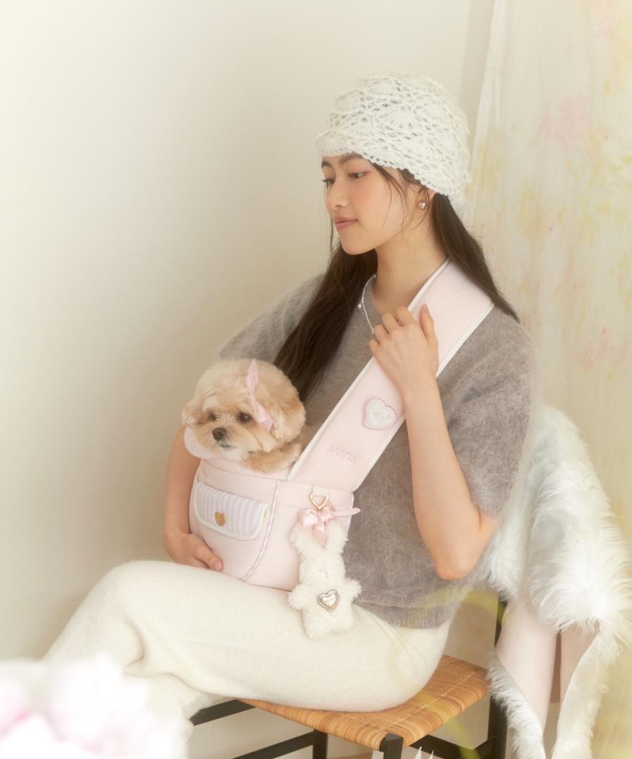 Soft Valentine bag (Milk pink)