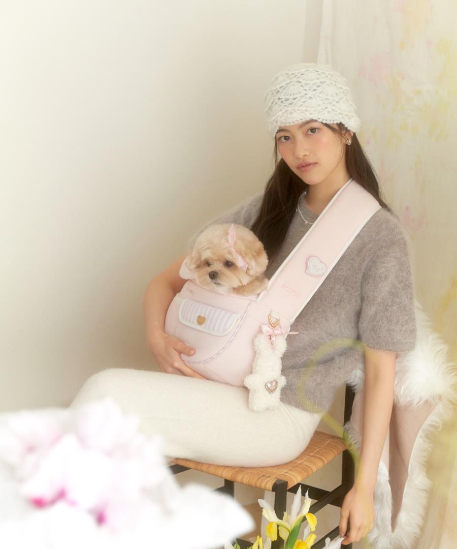 Soft Valentine bag (Milk pink)