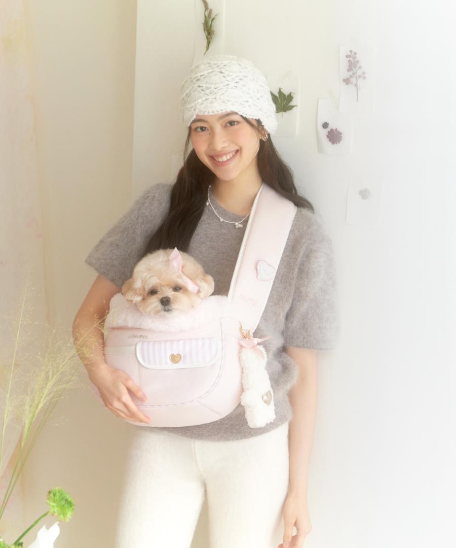 Soft Valentine bag (Milk pink)