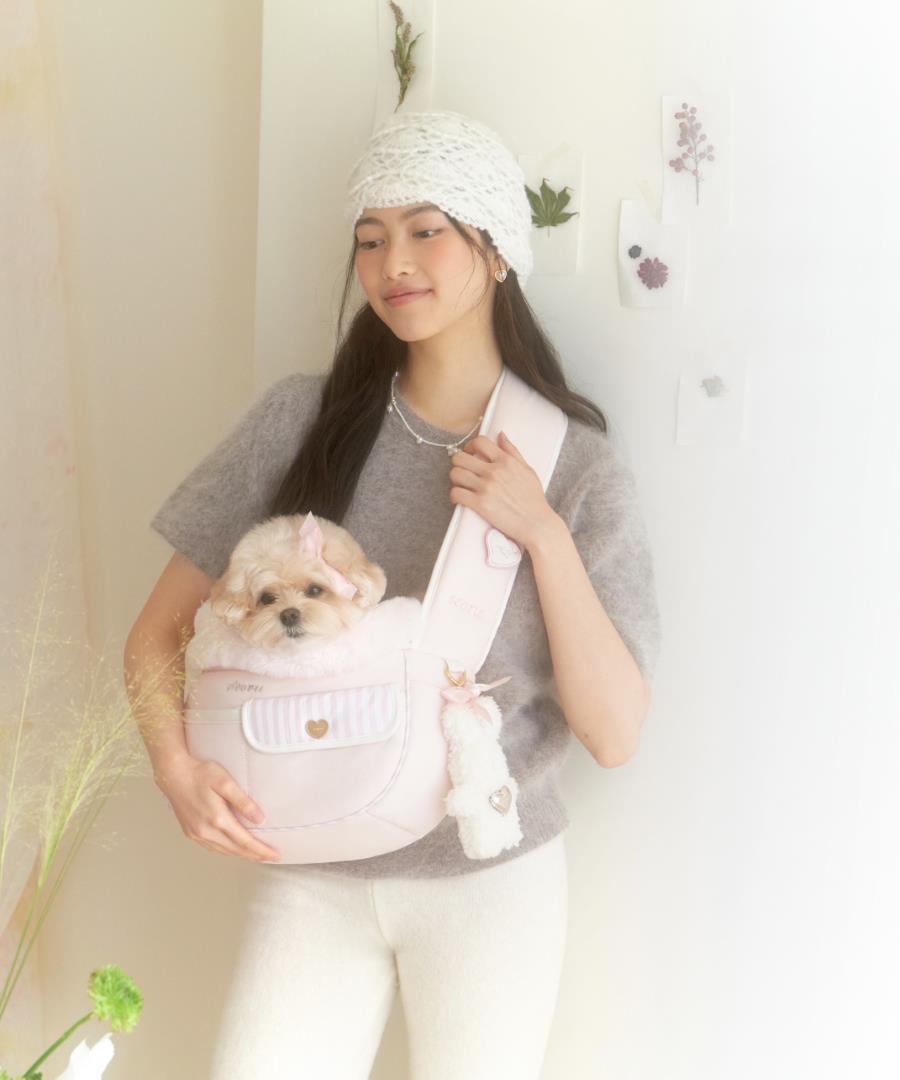 Soft Valentine bag (Milk pink)