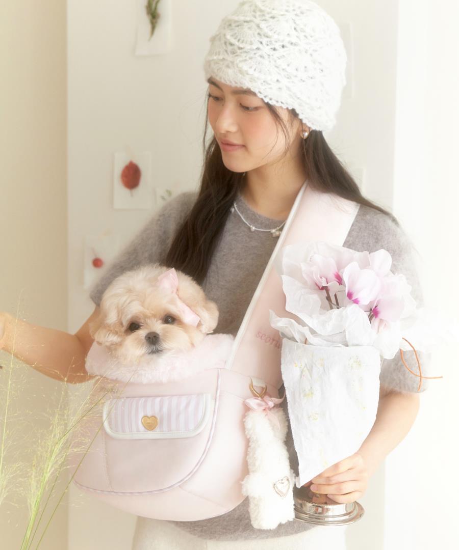 Soft Valentine bag (Milk pink)