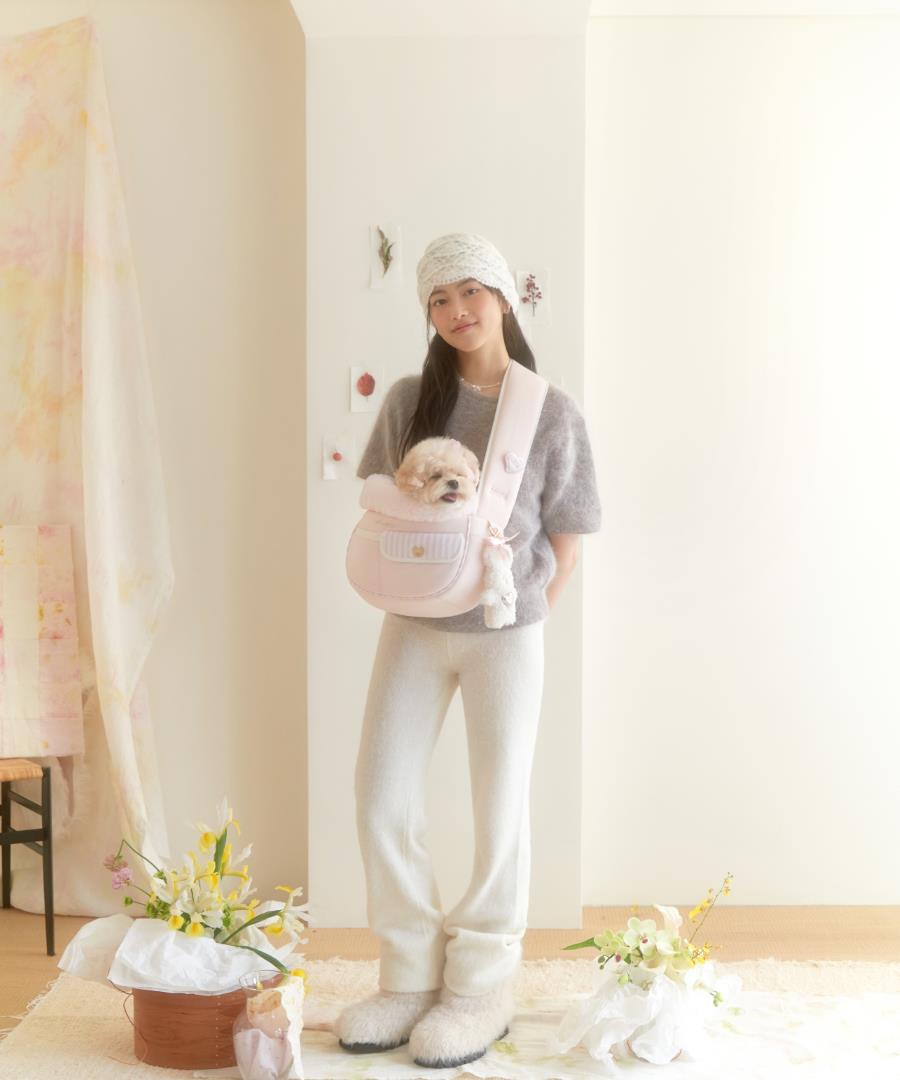 Soft Valentine bag (Milk pink)