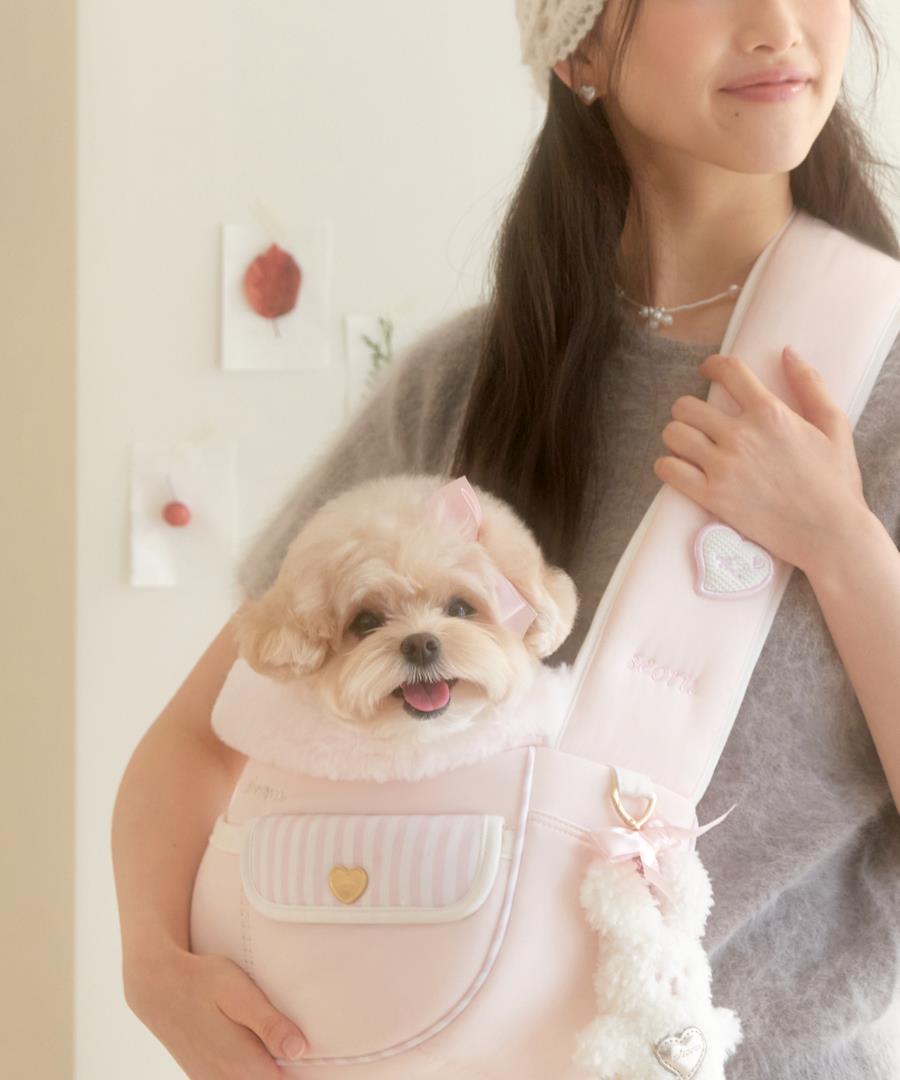 Soft Valentine bag (Milk pink)
