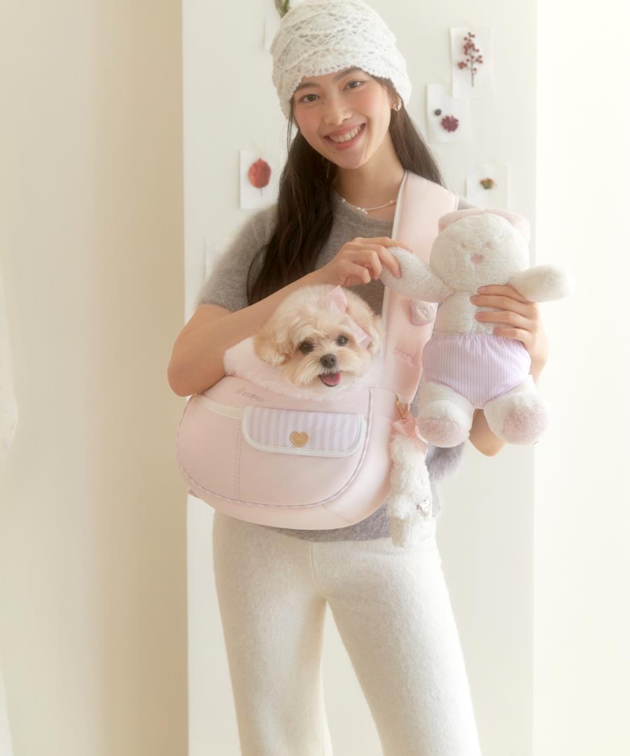 Soft Valentine bag (Milk pink)