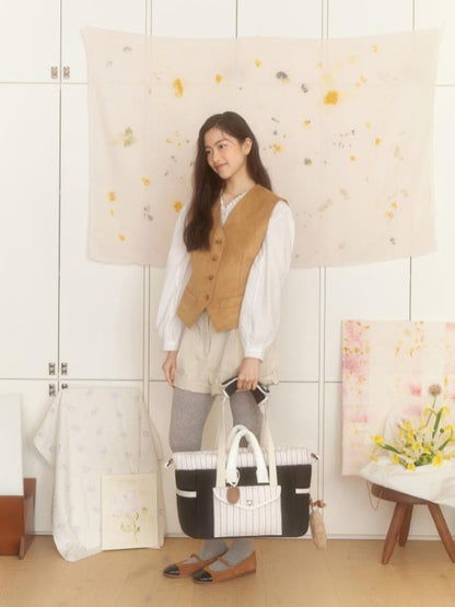Letter bag set (black)