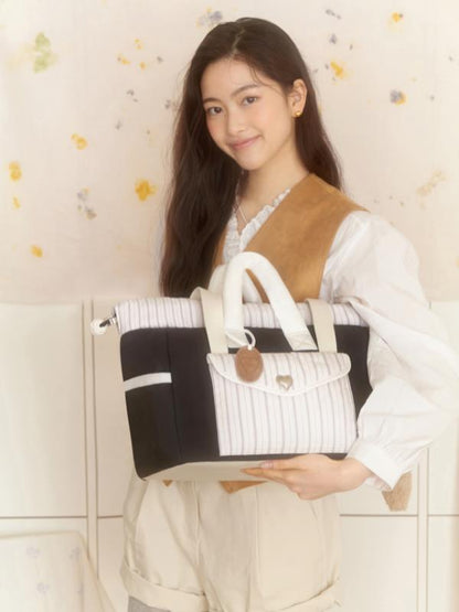 Letter bag set (black)