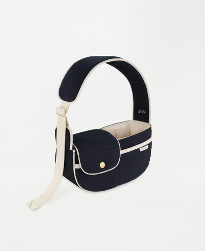 Classic shell pet bag (black)