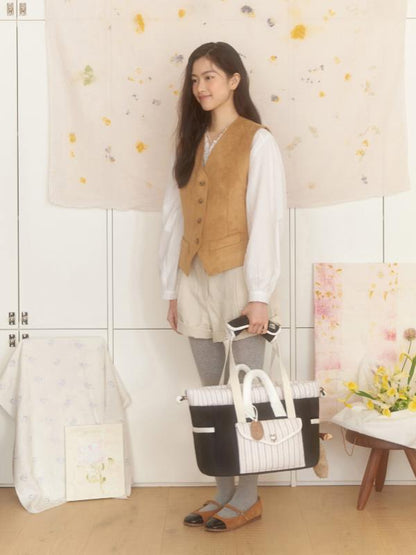 Letter bag set (black)