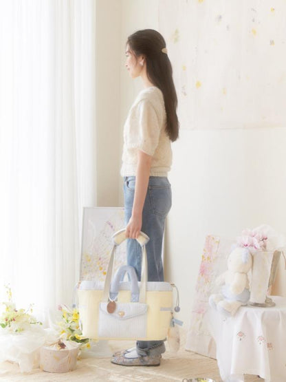 Letter bag set (yellow blue)